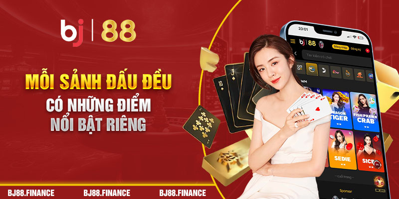 Mỗi sảnh đấu đều có những điểm nổi bật riêng